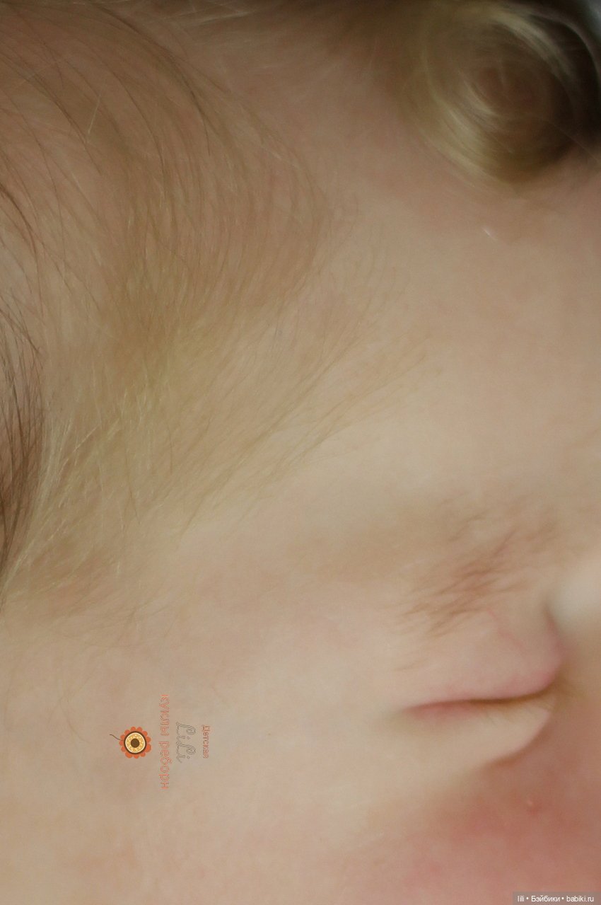 Малышка из молда Sam от скульптора Gudrun Legler