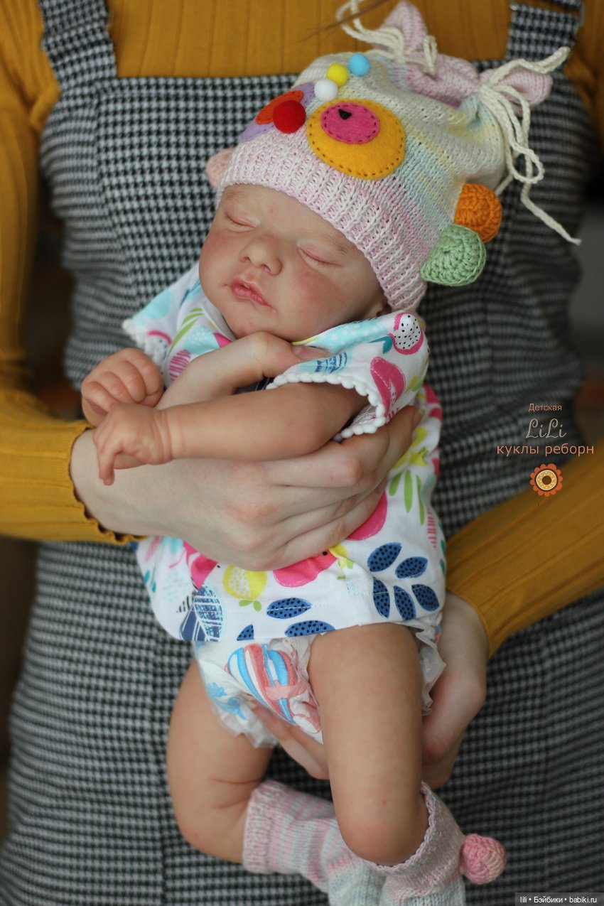 Малышка из молда Sam от скульптора Gudrun Legler (фото 6)