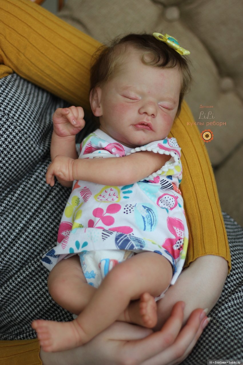 Малышка из молда Sam от скульптора Gudrun Legler