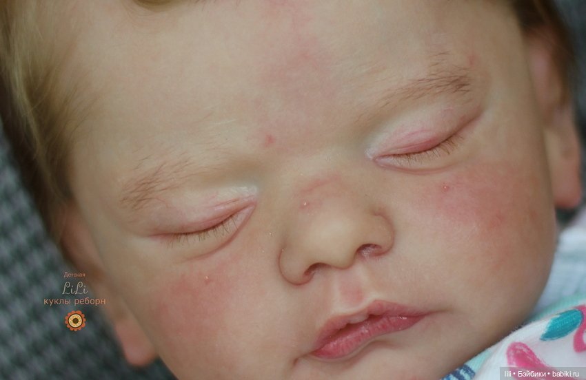 Малышка из молда Sam от скульптора Gudrun Legler