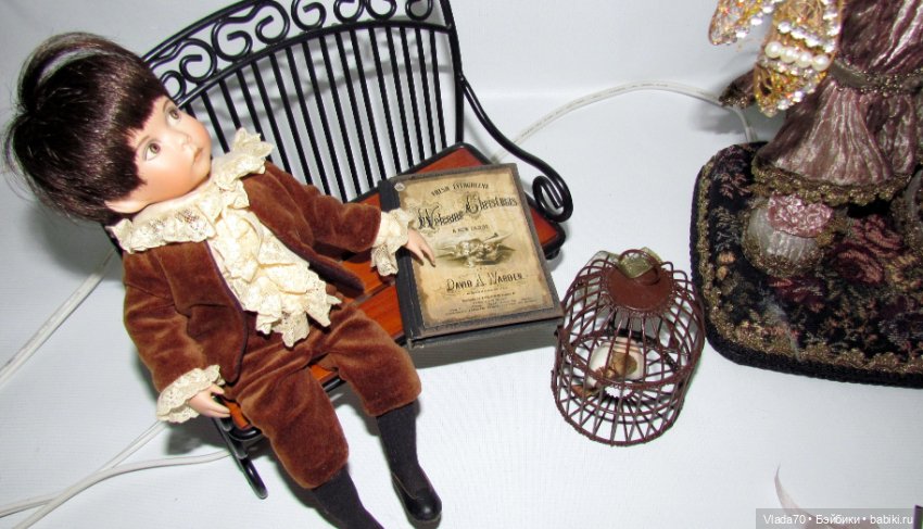 Пьем валерианку, если мы поклонники антикварных кукол