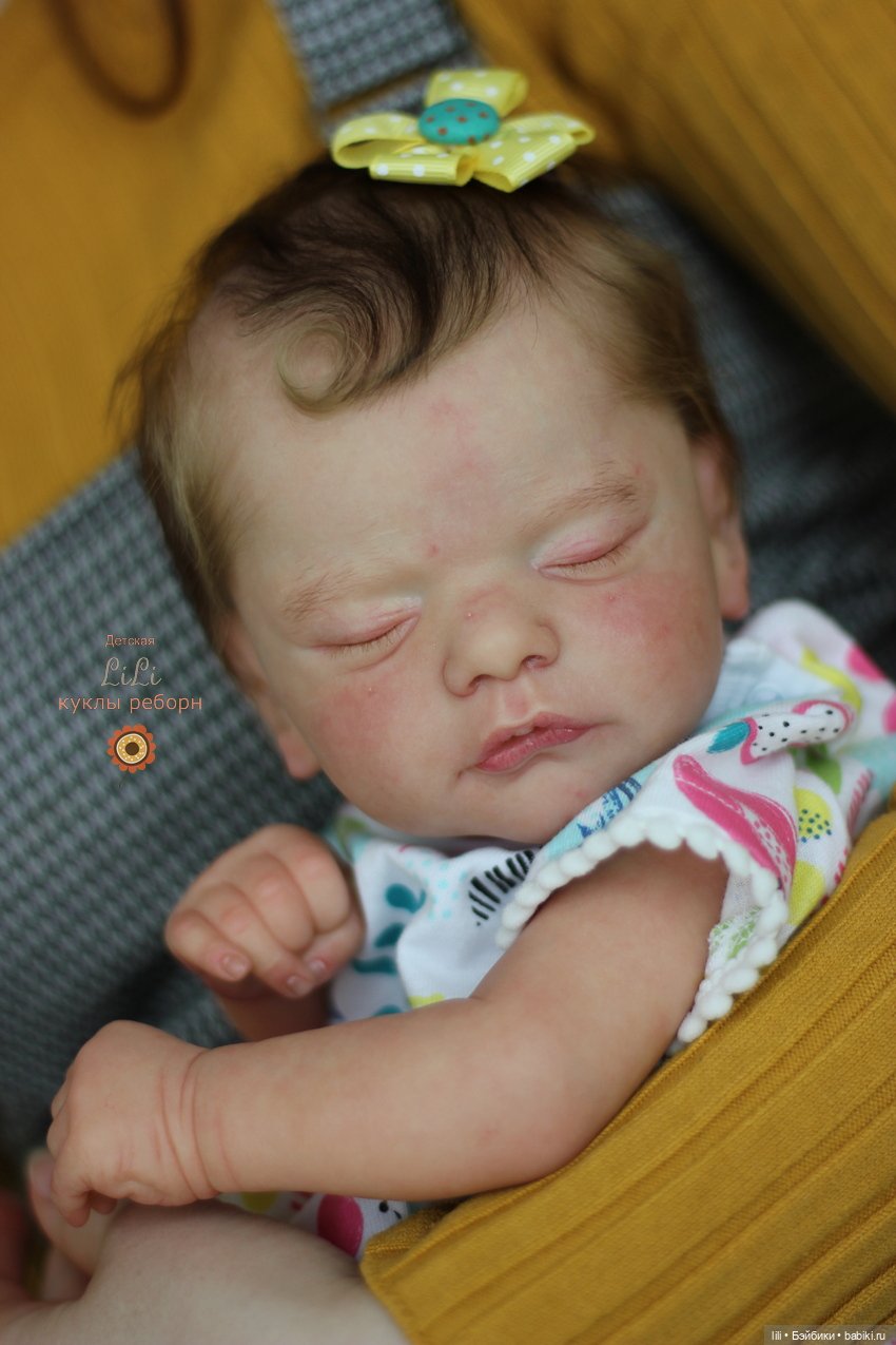 Малышка из молда Sam от скульптора Gudrun Legler