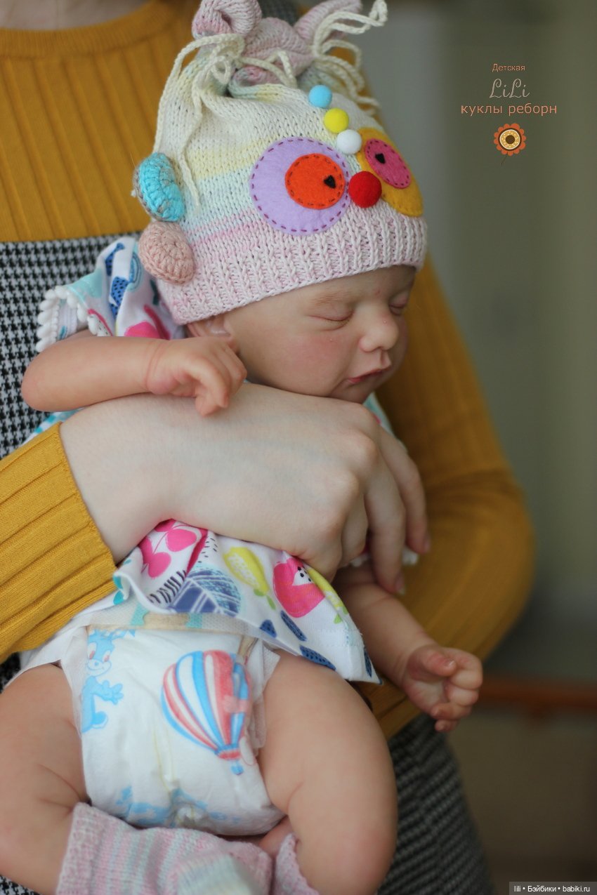 Малышка из молда Sam от скульптора Gudrun Legler