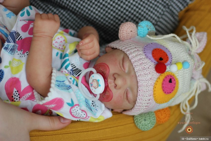 Малышка из молда Sam от скульптора Gudrun Legler