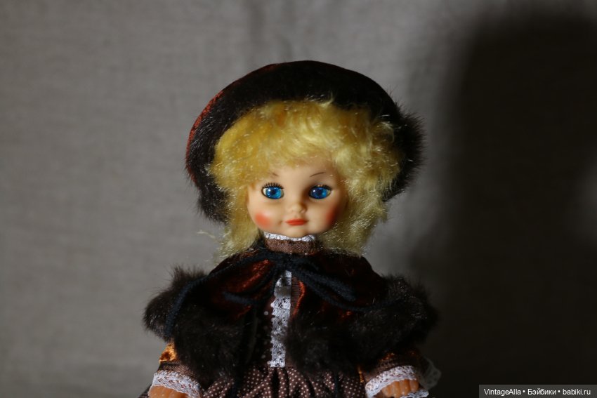 Муфта, ботики, пальто — Советские винтажные куклы (СССР): Ленигрушка (фото 2)