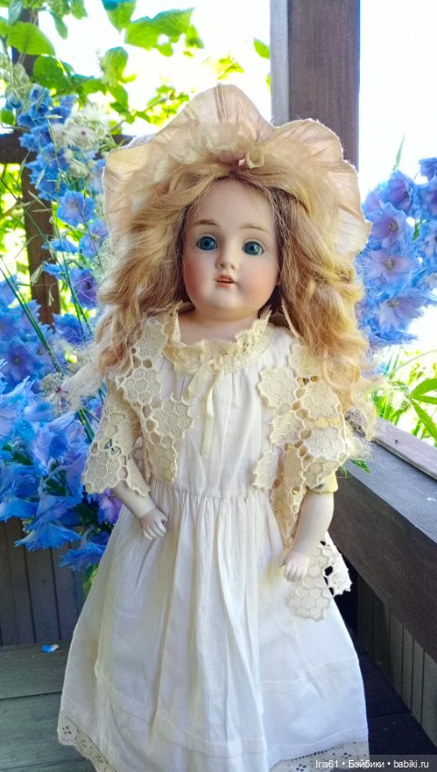 Дачная жизнь — Антикварные куклы Kestner (Кестнер) JDK: Хильда (фото 4)