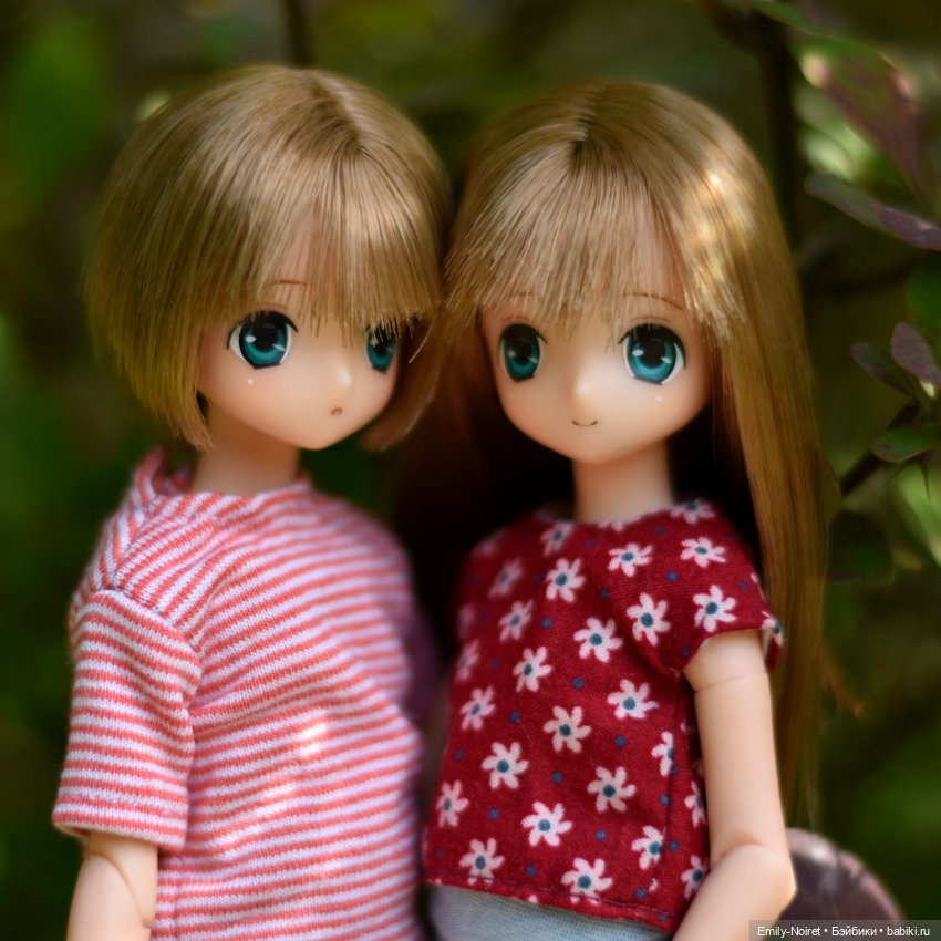 Двойняшки на прогулке — Аниме куклы (MJD/Винил): Imomo (фото 7)