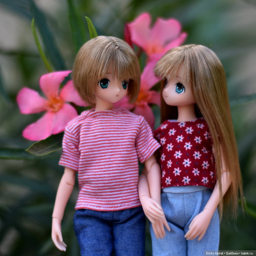 Двойняшки на прогулке — Аниме куклы (MJD/Винил): Imomo (фото 6)