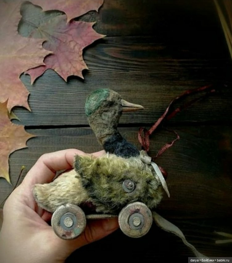 Выкройка игрушки - Селезень от Татьяны Савёловой