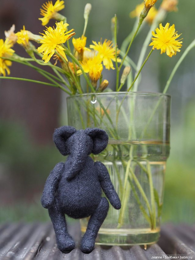 История Слона Бо — Авторские мишки Тедди и друзья: фото (фото 2)