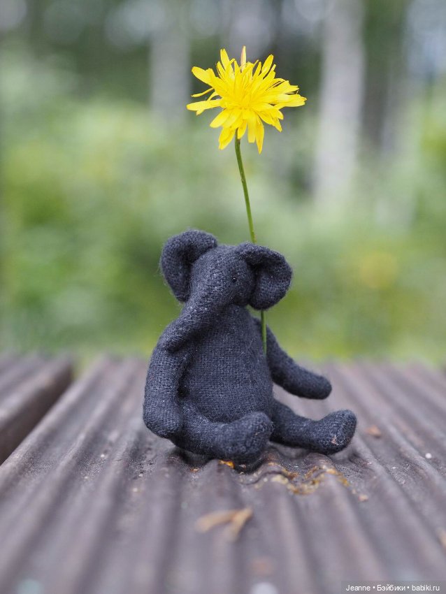 История Слона Бо — Авторские мишки Тедди и друзья: фото (фото 3)