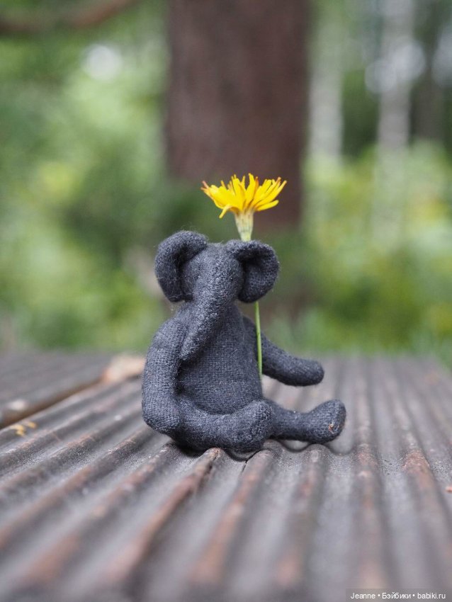 История Слона Бо — Авторские мишки Тедди и друзья: фото (фото 4)