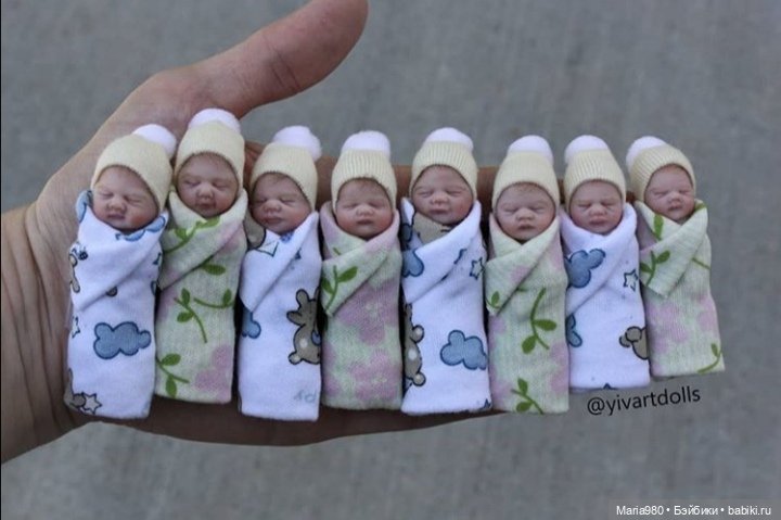 Давайте любоваться ооаками скульптора YivArtDolls вместе