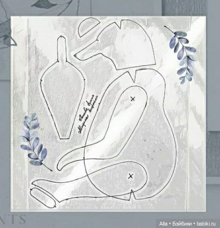 Выкройка мишки тедди — Выкройки Мишек Тедди и медведей: классика (фото 2)