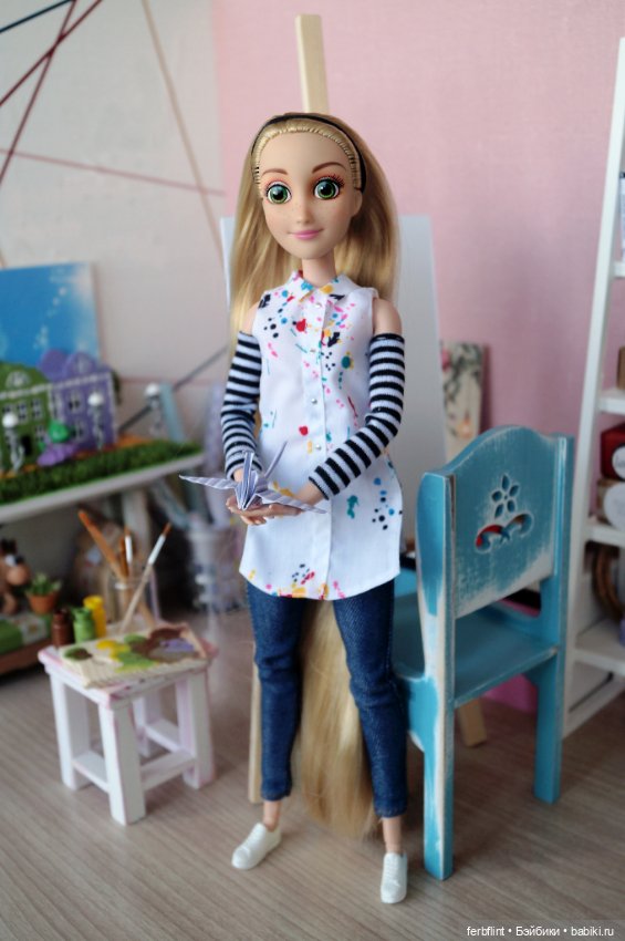 Моя художница Рапа — Куклы Disney Animators и Принцессы Диснея: Disney Store (фото 5)