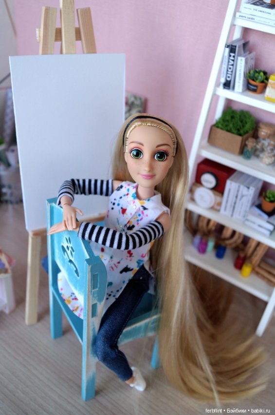 Моя художница Рапа — Куклы Disney Animators и Принцессы Диснея: Disney Store (фото 4)