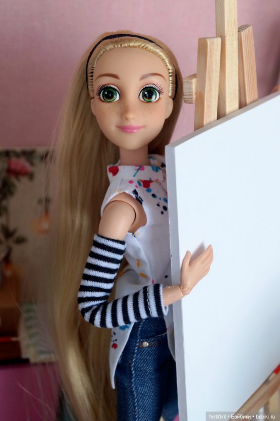 Моя художница Рапа — Куклы Disney Animators и Принцессы Диснея: Disney Store (фото 10)