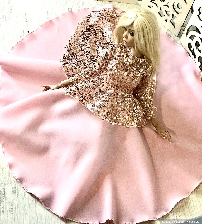 Платье трансформер 2 в 1 — Одежда и обувь для кукол BJD (БЖД): 1/3 (фото 5)