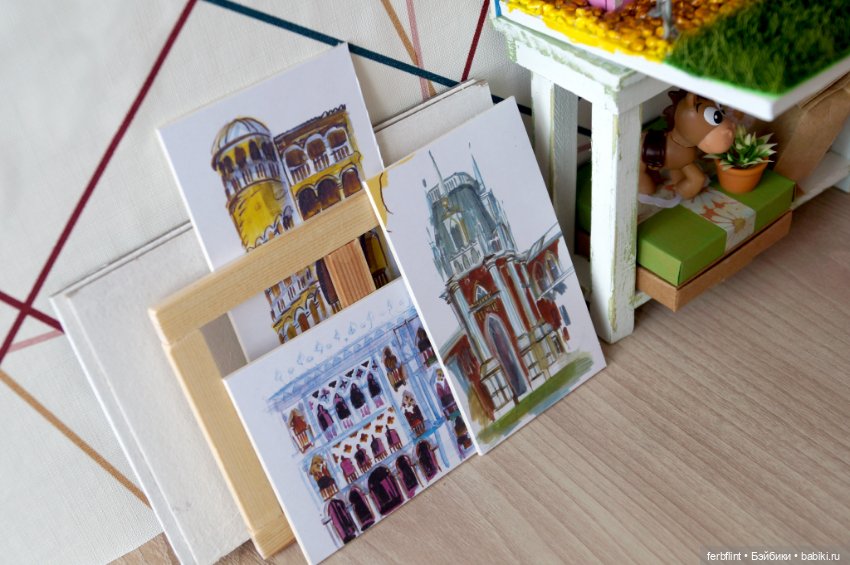 Мастерская для Рапуши — Румбоксы и кукольные интерьеры: фото (фото 6)