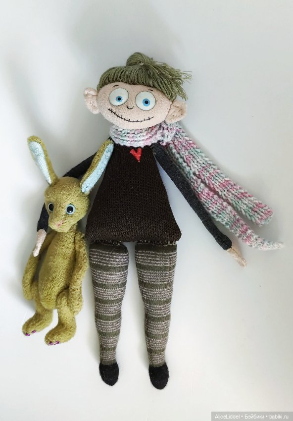 Йуля и Борман — Авторские игрушки из разных материалов: синельная проволока (фото 10)