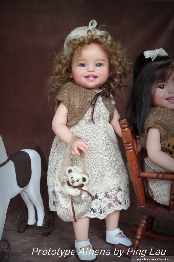 Mini toddler Athena скульптора Ping Lau, автор прототипа Conny Burke (фото 4)