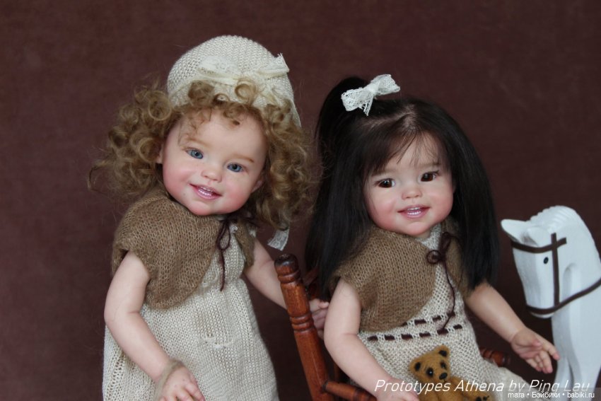 Mini toddler Athena скульптора Ping Lau, автор прототипа Conny Burke