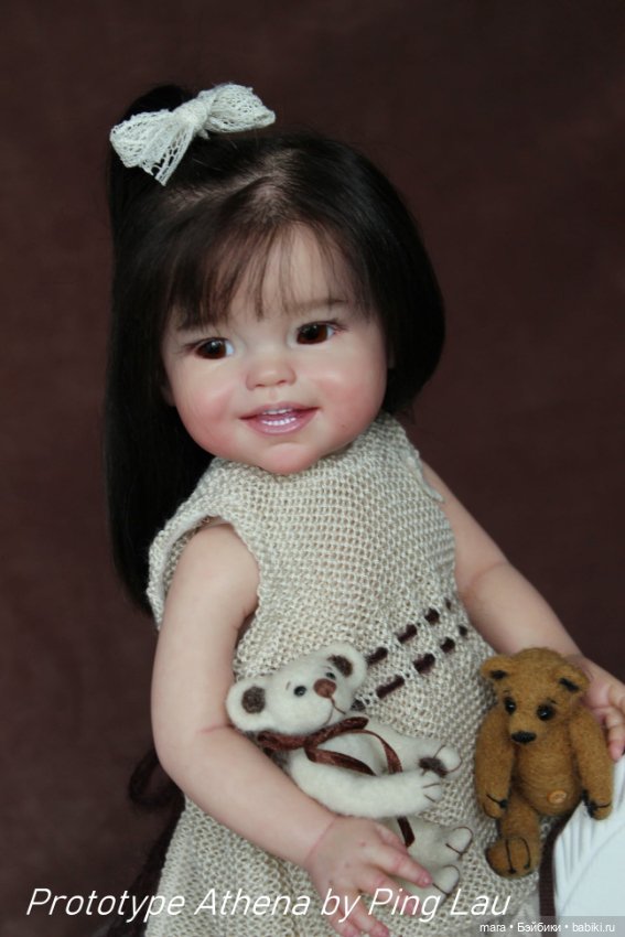 Mini toddler Athena скульптора Ping Lau, автор прототипа Conny Burke