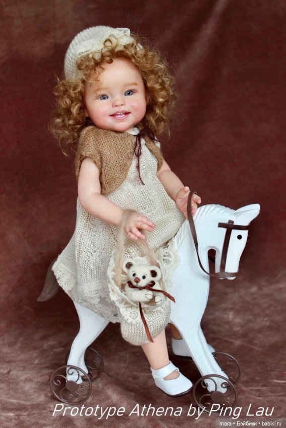 Mini toddler Athena скульптора Ping Lau, автор прототипа Conny Burke (фото 6)