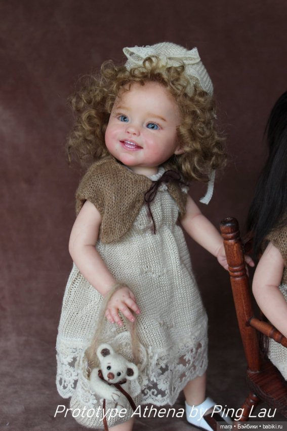 Mini toddler Athena скульптора Ping Lau, автор прототипа Conny Burke (фото 2)