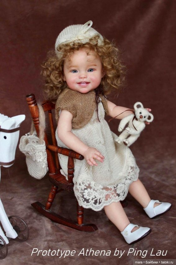 Mini toddler Athena скульптора Ping Lau, автор прототипа Conny Burke (фото 5)