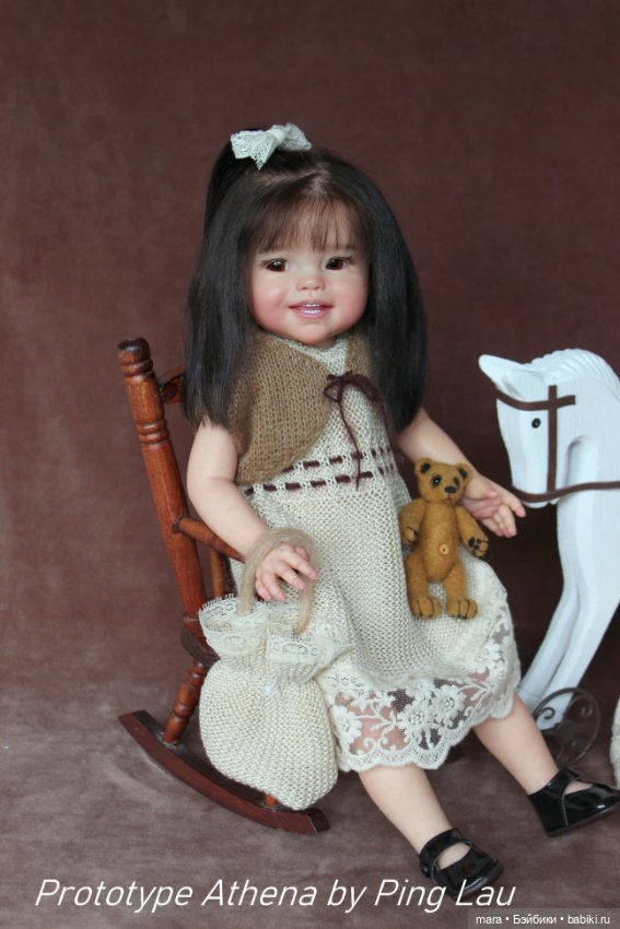 Mini toddler Athena скульптора Ping Lau, автор прототипа Conny Burke