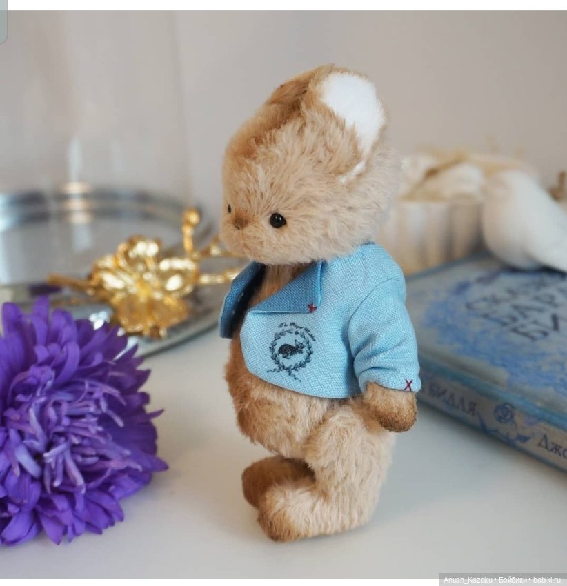 Зайка тедди — Авторские мишки Тедди и друзья: фото (фото 6)