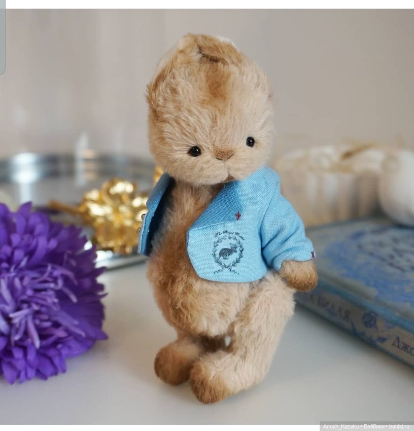 Зайка тедди — Авторские мишки Тедди и друзья: фото (фото 8)