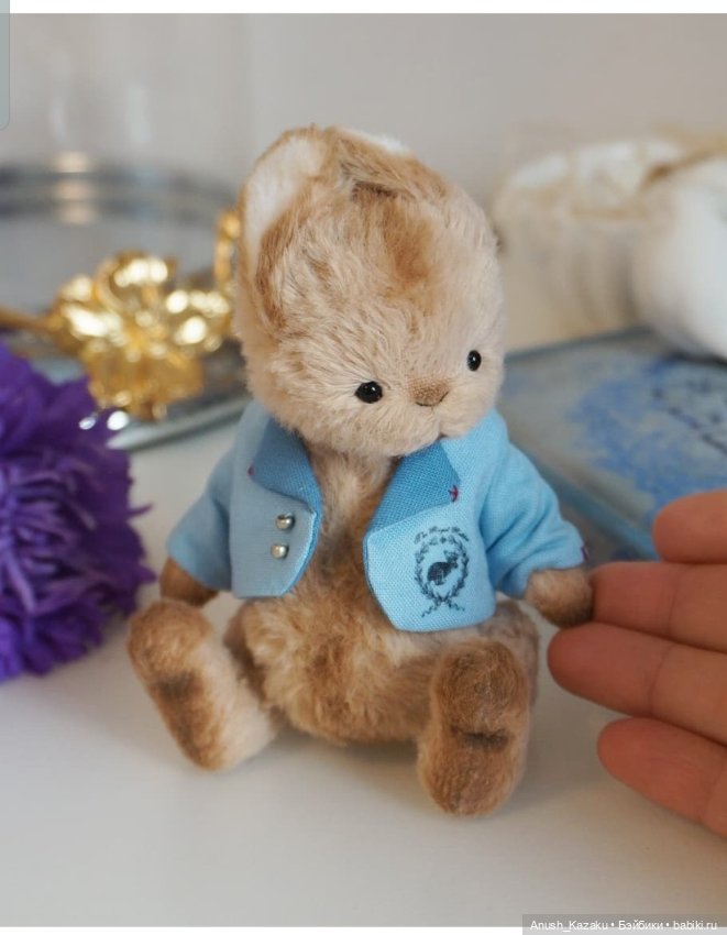 Зайка тедди — Авторские мишки Тедди и друзья: фото (фото 4)