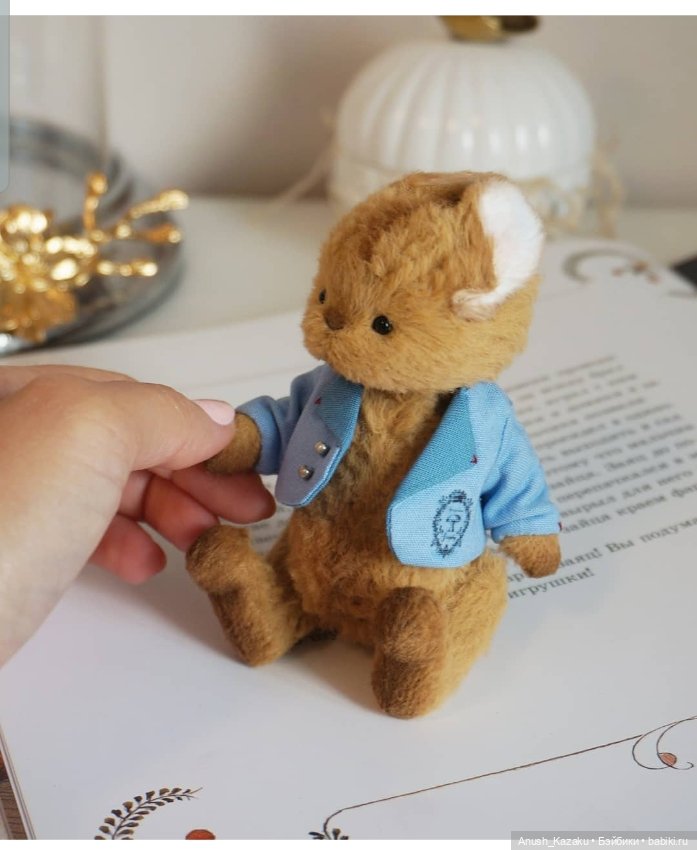 Зайка тедди — Авторские мишки Тедди и друзья: фото (фото 10)
