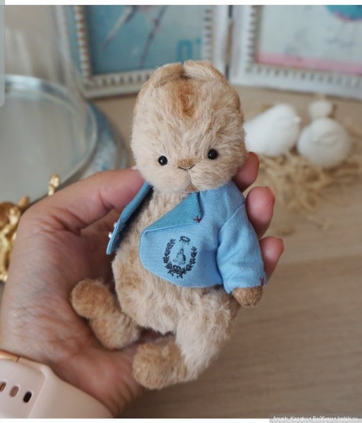 Зайка тедди — Авторские мишки Тедди и друзья: фото (фото 9)