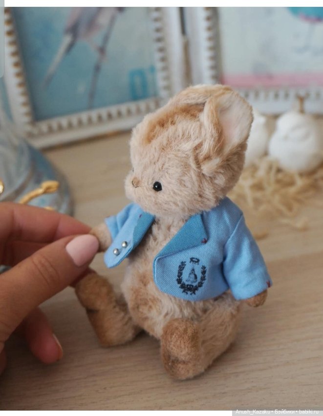 Зайка тедди — Авторские мишки Тедди и друзья: фото (фото 8)
