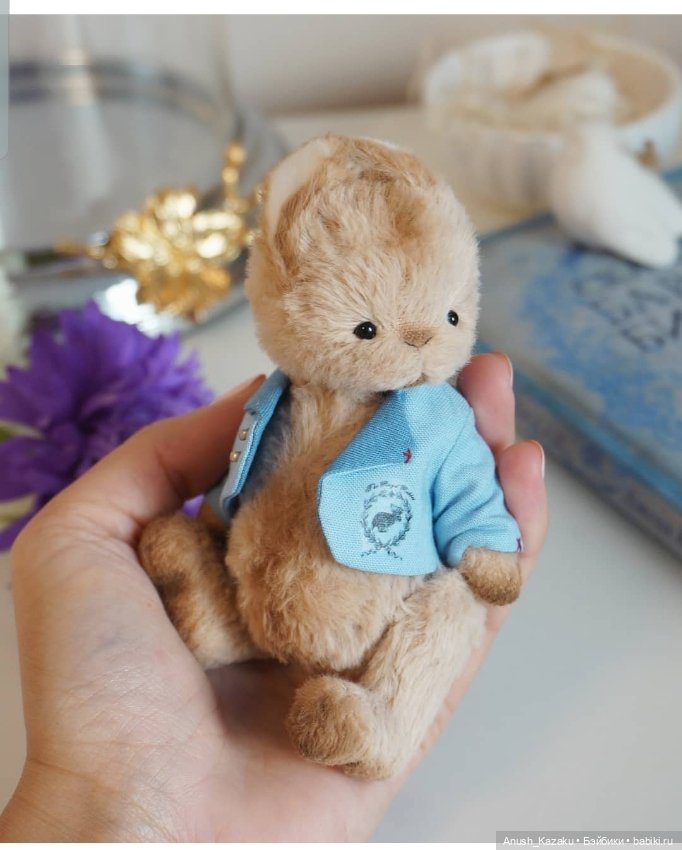 Зайка тедди — Авторские мишки Тедди и друзья: фото