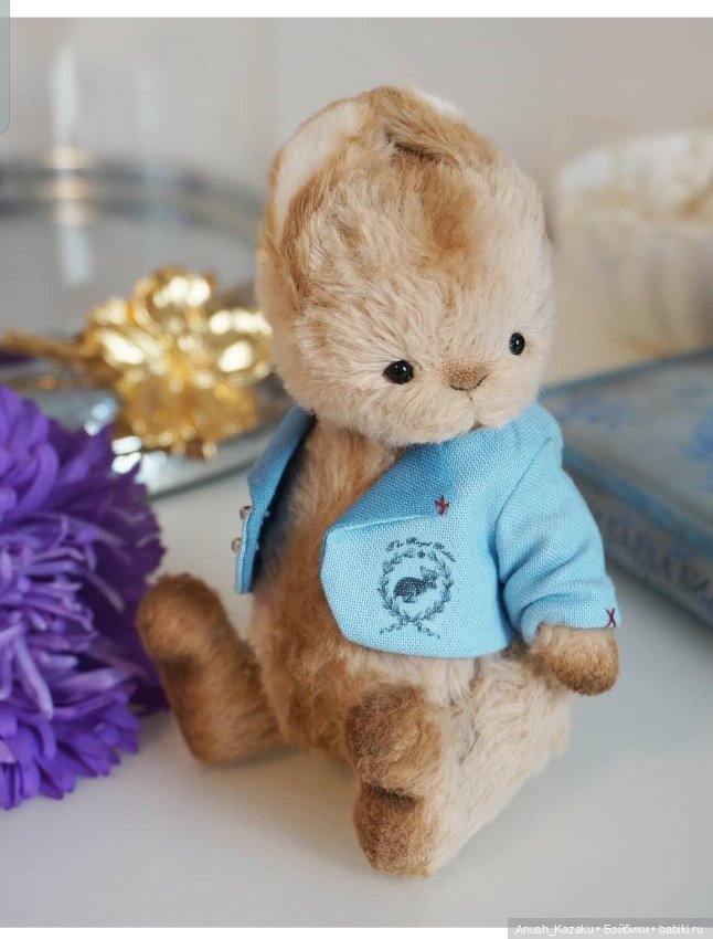 Зайка тедди — Авторские мишки Тедди и друзья: фото (фото 3)