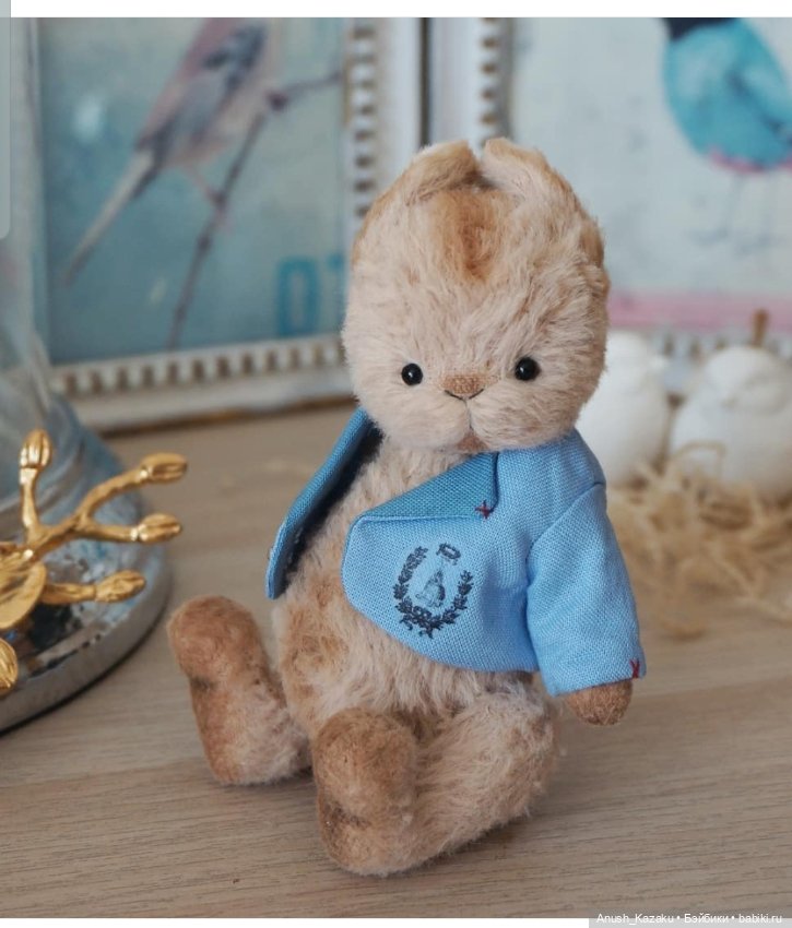 Зайка тедди — Авторские мишки Тедди и друзья: фото (фото 3)