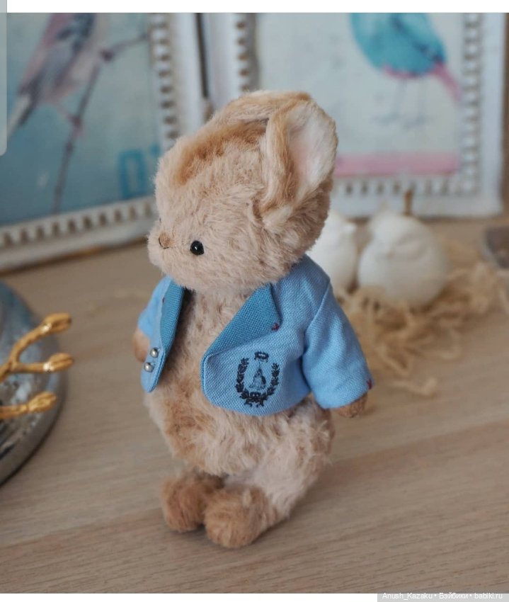 Зайка тедди — Авторские мишки Тедди и друзья: фото (фото 5)
