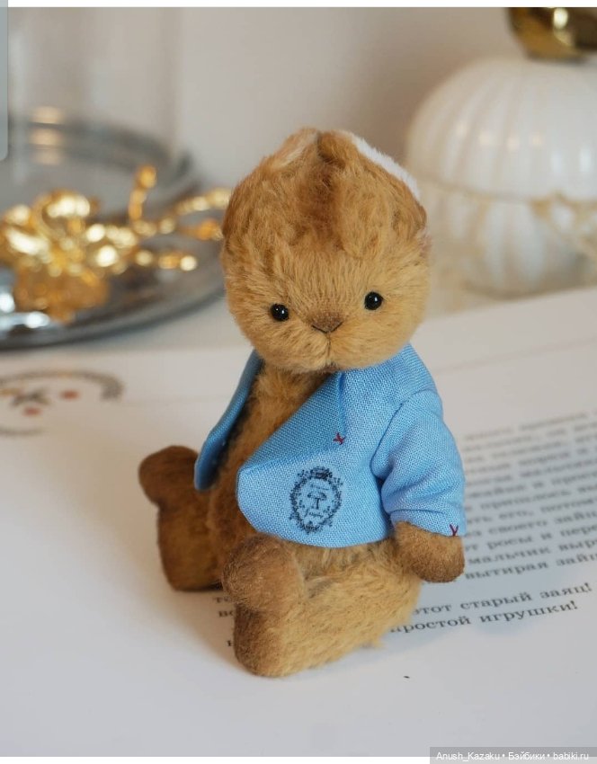 Зайка тедди — Авторские мишки Тедди и друзья: фото (фото 2)