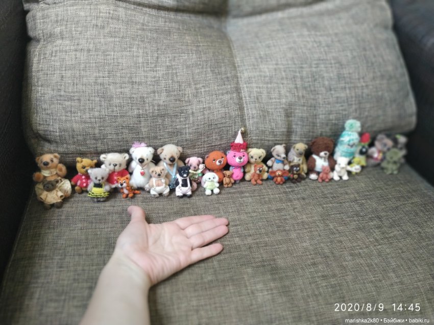 Моя коллекция мишек до 7 см (фото 2)