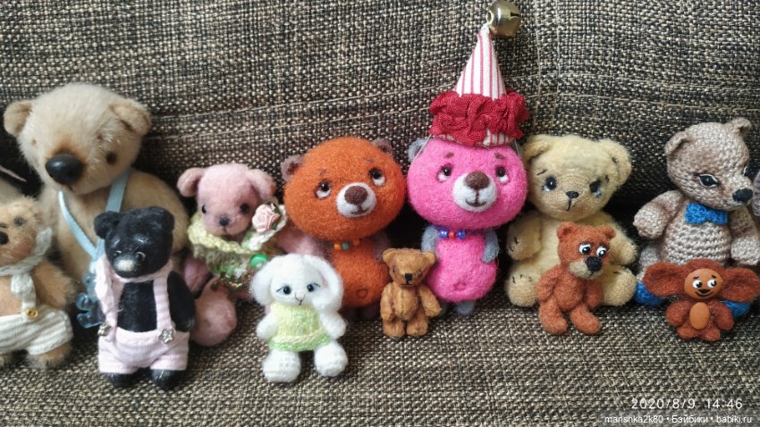 Моя коллекция мишек до 7 см (фото 7)
