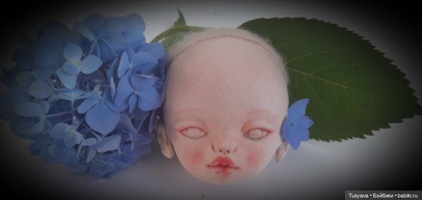 Начало росписи личика — Разные шарнирные куклы (не БЖД): редкие