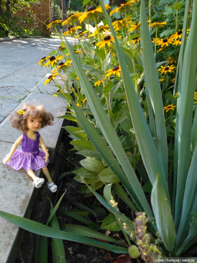 Лето, цветы и любимые девочки (фото 2)
