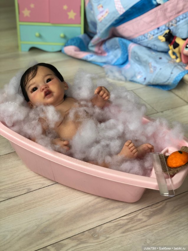 Кукла реборн Пинг Пинг куклы реборн Юлии Москалевой (фото 10)