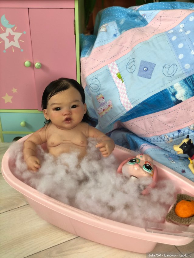 Кукла реборн Пинг Пинг куклы реборн Юлии Москалевой (фото 7)