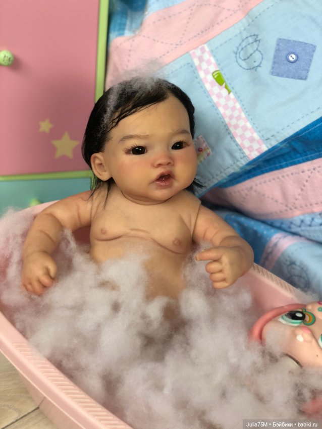 Кукла реборн Пинг Пинг куклы реборн Юлии Москалевой (фото 8)