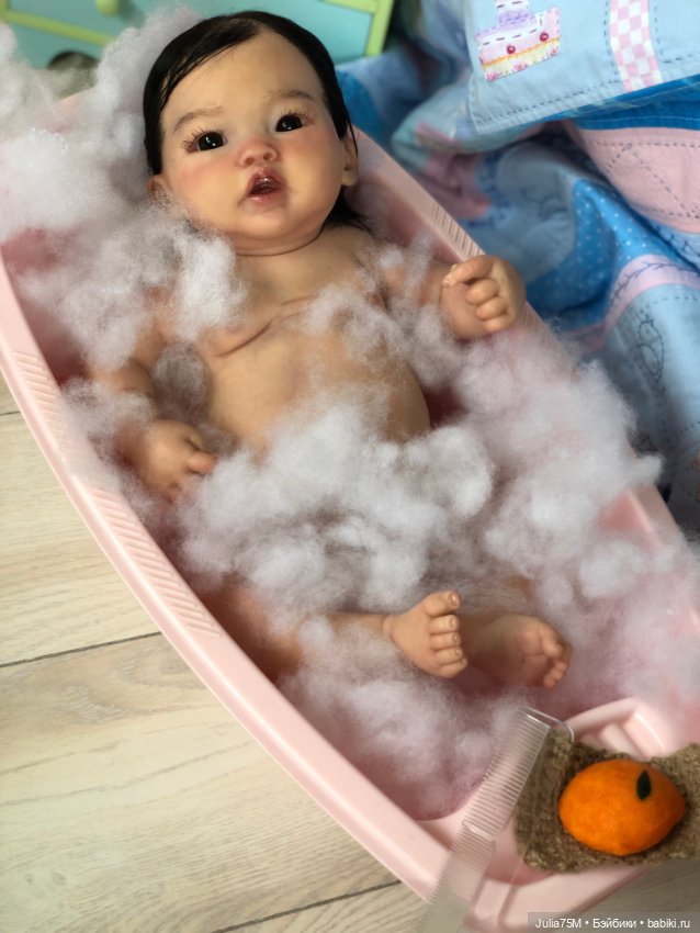 Кукла реборн Пинг Пинг куклы реборн Юлии Москалевой (фото 9)